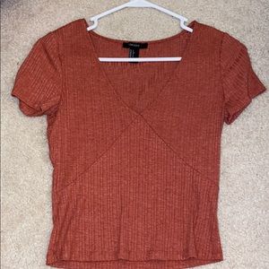 FOREVER 21 CROPPED SHIRT